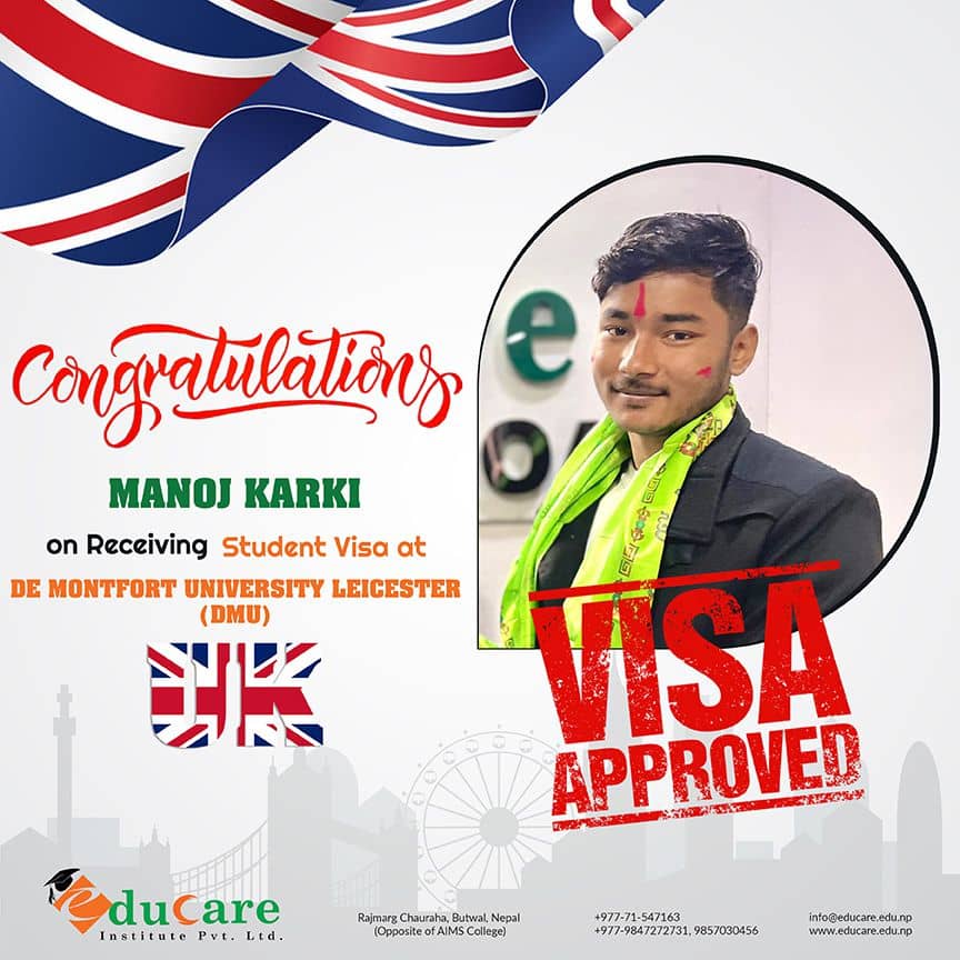 Congratulations Manoj Karki