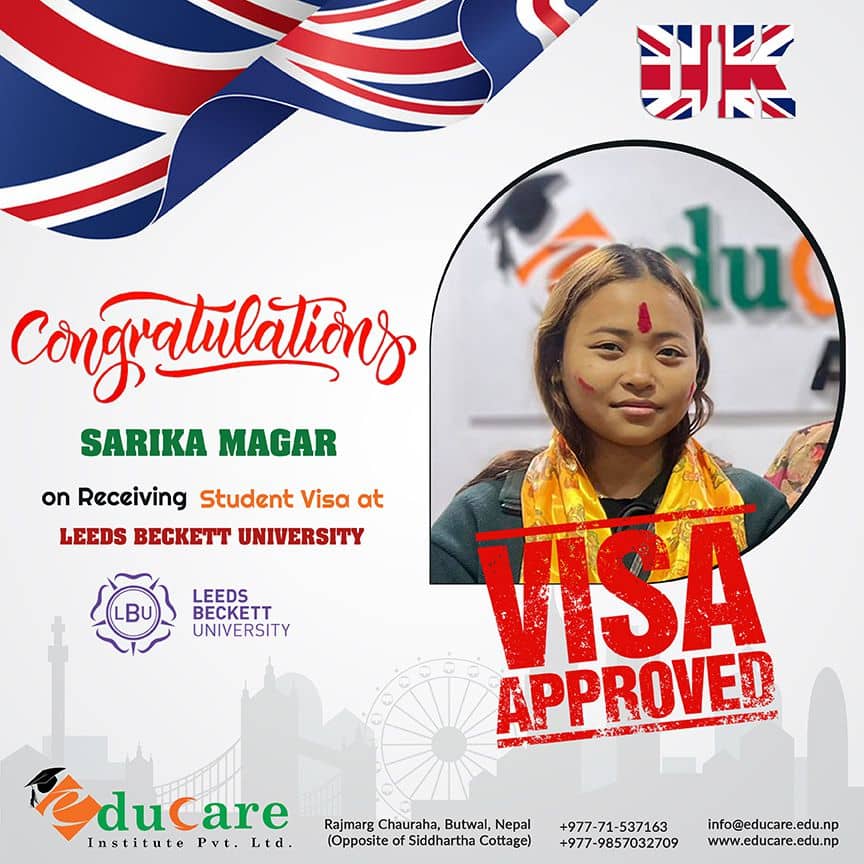 Congratulations Sarika Magar